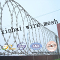 Galvanized PVC Coated Razor Barbed Wire Mesh Fence